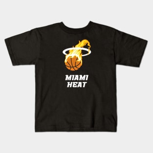 miami heat basketball Kids T-Shirt